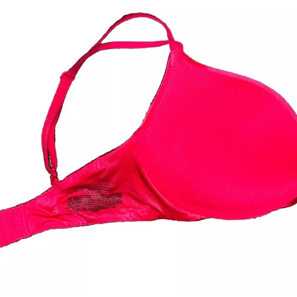 Victoria’s Secret Very Sexy Smooth Push Up Bra Red Size 32DD EUC - Picture 4 of 5